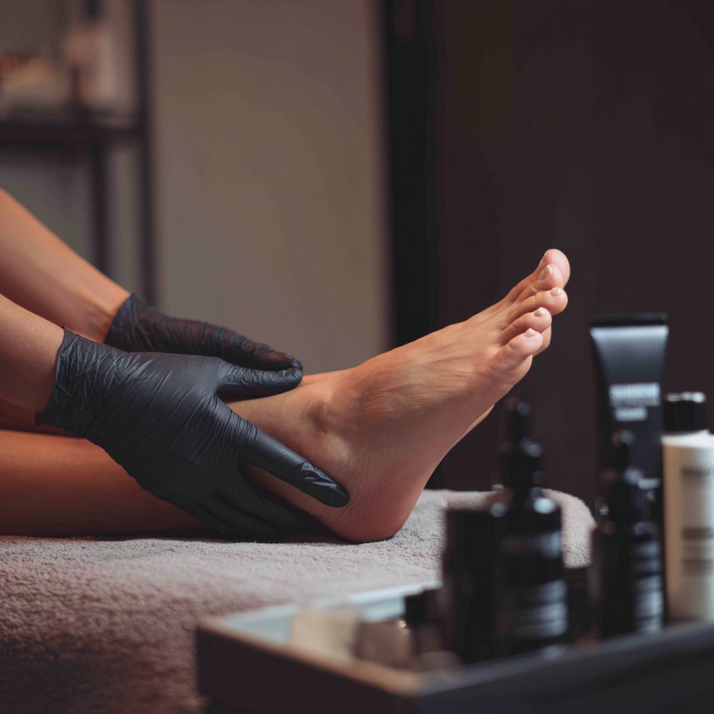 Soin de réflexologie, traitement des zones reflexes